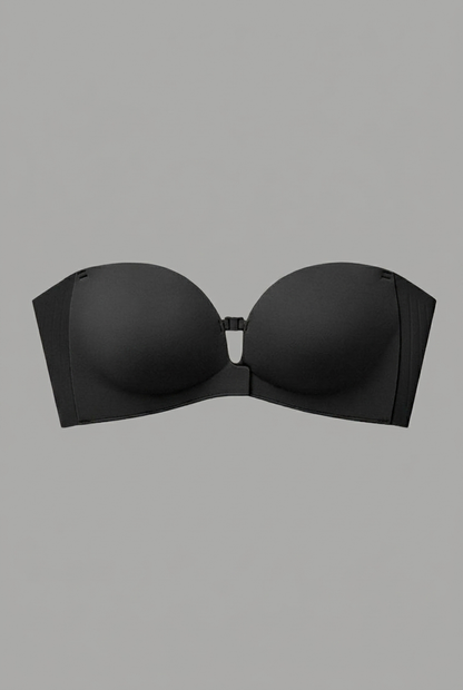 Front Closure No-Slip Strapless Bra