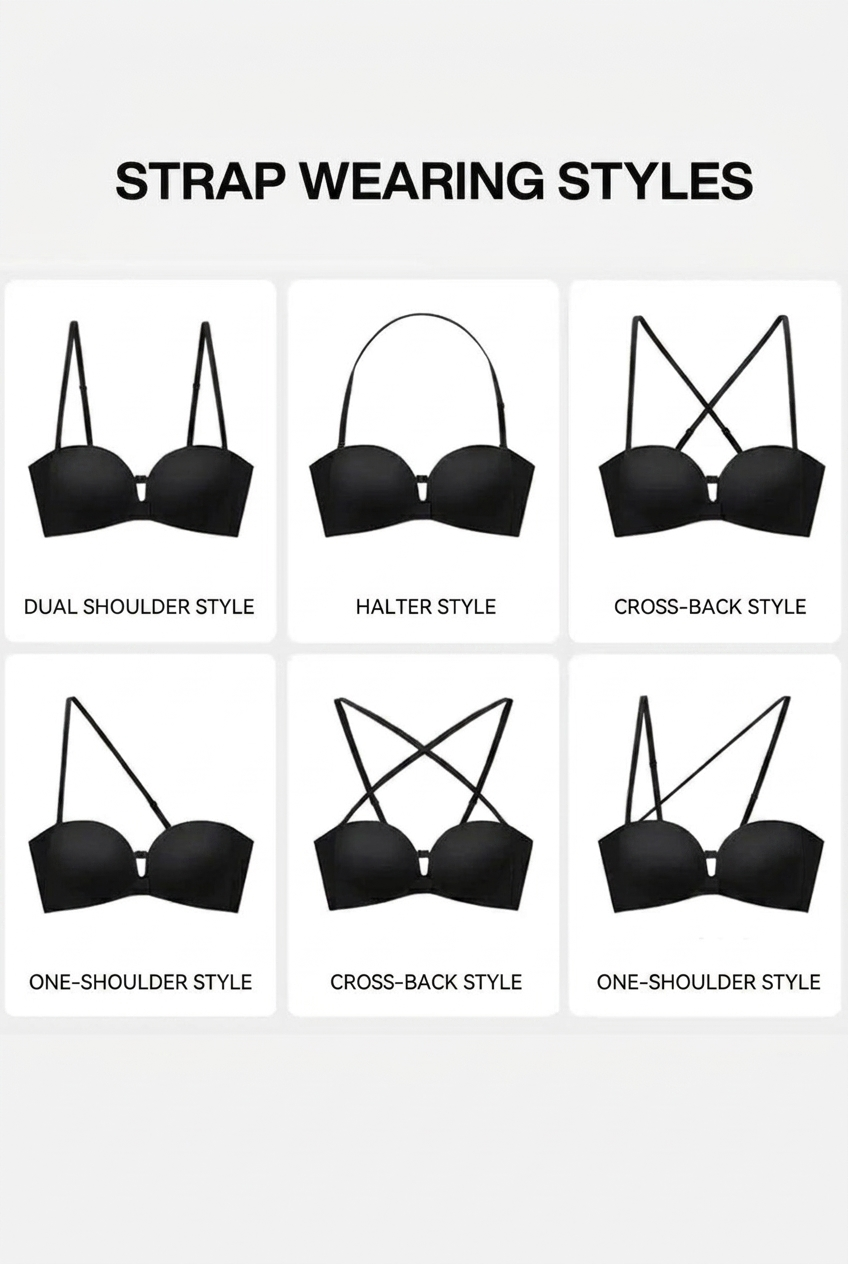 Strapless Push Up Bra